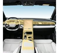 Guvsad Car Interior Film Dashboard Piano Board Shift CenterConsole PPF Anti-Scratch Transparent TPU Protection Film Accessories，for Geely Atlas FX11 Pro 2023 (Style A for LHD)