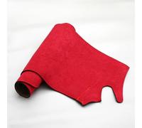 Guvsad Car Suede Dashboard mat Exquisite Sun-Protective Dashboard Decorative mat Protective Accessories ，for Great Wall GWM Pao P-Series Poer Cannon Ute (B Red)