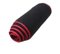 Guvsad Car Suede Dashboard mat Exquisite Sun-Protective Dashboard Decorative mat Protective Accessories ，for GAC Aion S Plus Toyota iA5 (Polyester-Red Edge)