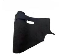 Guvsad Car Suede Dashboard mat Exquisite Sun-Protective Dashboard Decorative mat Protective Accessories ，for Peugeot 206 206+ XT GTI CC 180 2E 2K 2L 2M 2A 2C (Black)