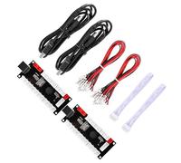 Guwarry 2-Player Zero Delay Generic Game Controller USB to Joystick for MAME & Raspberry Pi 1/2/3 RetroPie DIY Projects Support for SANWA Parts