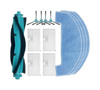 GUWIE Main Brush, Side Brush, Hepa Filter, Mop Cloth, Compatible For Proscenic Q8 / Q8 Max, Robot Vacuum Cleaner Accessories spare parts