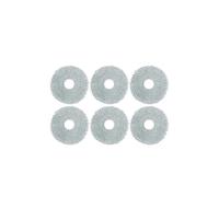 GUWIE Main Brush, Side Brush, Hepa Filter, Mop Pad, Dust Bag, Compatible For Xiaomi X20+ / X20 Plus, Robot Vacuum Cleaner Accessories spare parts(Mop Pad 6pcs)