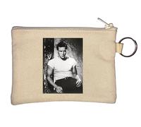 Guy Actor Photo Movie Handsome Poster Key Chain Coin Purse Beige