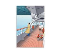 Guy Billout Painting Enantiomer Poster Satire Surreal Canvas Art Poster And Wall Art Picture Print Modern Family Decor Posters 08x12inch(20x30cm)