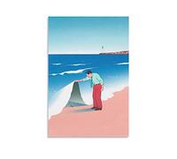 Guy Billout Painting Solution Poster Satire Surreal Painting On Canvas Wall Art Poster Scroll Picture Print Walls Decor Home Posters 08x12inch(20x30cm
