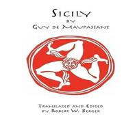 Guy de Maupassant Sicily Paperback Book Guy de Maupassant Multicolor
