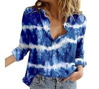 Guy Fawkes Night Deals Cocila Summer Button Down Shirts for Women Sexy Deep V Neck Floral Printed T Shirt Fashion Lightweight Long Sleeve Blouse Tunic Spring Plus Siz Warehouse Clearance Uk Pallets