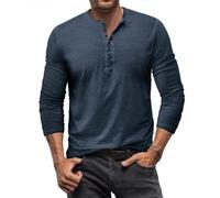 Guy Fawkes Night Deals Men's Revere Collar Renaissance Long Sleeve Shirt With Pocket - St Patrick's Day Under 5 Pounds Clearance