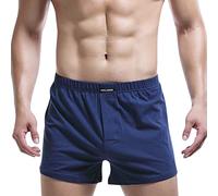 Guy Fawkes Night Deals Mens Xxxl Boxer Shorts Comfy Balls Underwear Support Underwear Men Mens Christmas Boxer Underwear Men Gift Ideas For 20 Year Old Male Blue