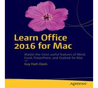 Guy Hart-Davis Learn Office 2016 for Mac Paperback Book Guy Hart-Davis Multicolor