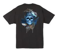 Guy Harvey Pirate Reef T-Shirt - Black - 3XL