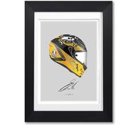 Guy Martin Signed A4 Poster Photo Print Framed Autograph Gift Helmet Motorcycle TT Winner Champion (A4 Poster Only)