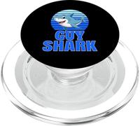 Guy Shark Family Reunion Squad First Last Name PopSockets PopGrip for MagSafe