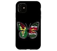 Guyana and Suriname Mix Butterfly Half Guyanese Surinamese Case for iPhone 11
