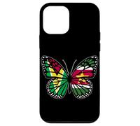 Guyana and Suriname Mix Butterfly Half Guyanese Surinamese Case for iPhone 12 mini