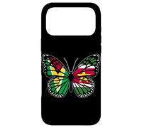 Guyana and Suriname Mix Butterfly Half Guyanese Surinamese Case for iPhone 17 Pro Max