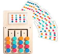 GuyAna Dementia Activities for Seniors, Easy Wooden Alzheimer's Products for Elderly, Color Memory Games for Adults, Large Sensory Busy Boards with Fidget Gadgets for Adult Dementia Patients