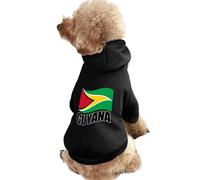 Guyana Flag Guyanese Cute Dog And Cat Clothes Pet Hoodie Sweatshirt Pullover Sweater Coat