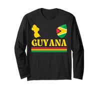 Guyana Flag, Guyanese Flag, Guyana Long Sleeve T-Shirt