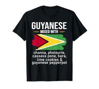 Guyana Flag Guyanese Food Guyana T-Shirt