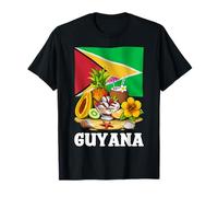 Guyana Flag Guyanese Roots Guyana Travel Guyanese Heritage T-Shirt