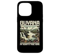 Guyana Flag Home Country Homeland Proud Guyanaese Roots Case for iPhone 14 Pro Max