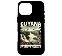 Guyana Flag Home Country Homeland Proud Guyanaese Roots Case for iPhone 16 Pro Max