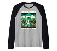 Guyana Flag Home Country Homeland Proud Guyanaese Roots Raglan Baseball Tee