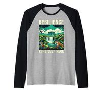 Guyana Flag Home Country Homeland Proud Guyanaese Roots Raglan Baseball Tee