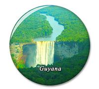 Guyana Fridge Magnet Decorative Magnet Bottle Opener Tourist City Travel Souvenir Collection Gift Strong Refrigerator Sticker
