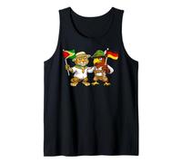 Guyana Germany Flag Guyanese Roots German Heritage Tank Top
