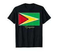 Guyana Guyanese Flag Souvenir T-Shirt