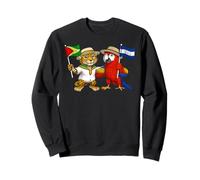 Guyana Honduras Flag Guyanese Roots Honduran Heritage Sweatshirt