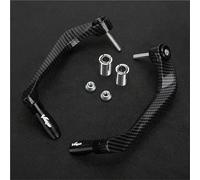 GUYANA Levers Protector for H-ONDA XL125V XL1000V Varadero XL 125 1000 V 125V Motorcycle CNC Handlebar Brake Clutch Lever Hand Guard Protector Handguard(Black- Silver)