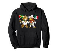 Guyana Mexico Flag Guyanese Roots Mexican Heritage Pullover Hoodie