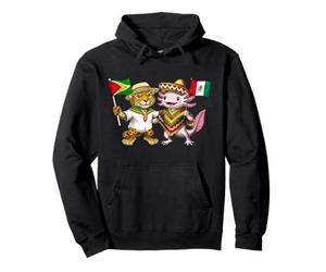 Guyana Mexico Flag Guyanese Roots Mexican Heritage Pullover Hoodie