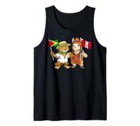 Guyana Peru Flag Guyanese Roots Peruvian Heritage Tank Top