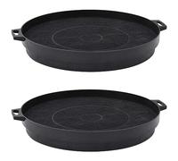 GuyAna Range Hood Charcoal Filters 2 pcs 210 mm,For Kitchen Extractor Fan Vent And All Cooker Hoods