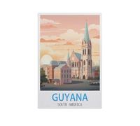 Guyana South America，Puzzle 1000 Pieces Paper Puzzle Adult Children'S Educational Toy Family Decompression Game（38x26cm）-H72