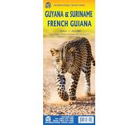 Guyana / Suriname / French Guiana: 1:850000