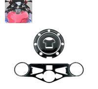 GUYANA Tank protector Motorcycle Carbon Fiber Look Decals For H-ONDA CBR 1000RR 2008 2009 2010 2011 2012 2013 Gas Fuel Tank Pad Triple Clamp Tankcap Protector Stickers