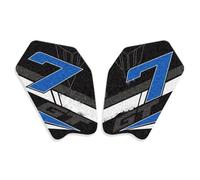 GUYANA Tank protector Tankpad Protector For Y&AMAHA Tracer 7 GT TRACER 700 2021 2022 2023 Motorcycle Sticker Decals Accessories(Blue)