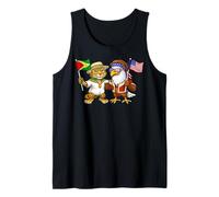 Guyana USA Flag Guyanese American Roots Guyana Heritage Tank Top