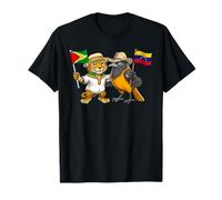 Guyana Venezuela Flag Guyanese Roots Venezuelan Heritage T-Shirt