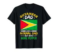 Guyanese Flag Design for a Guyanese Dad T-Shirt
