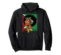 Guyanese Girl Guyana Flag Proud Guyanese Women Pullover Hoodie