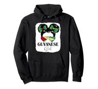 Guyanese Girl Guyana Flag Roots Pride Heritage Pullover Hoodie