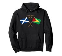 Guyanese Heritage Guyana Scotland Flag Guyanese Flag Pullover Hoodie