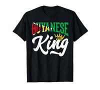 Guyanese King Guyana Guyana Flag T-Shirt